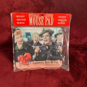Authentic I Love Lucy mouse pad